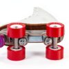 Chicago Skates Classic Rink White Leather Roller Skates-3