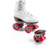 Chicago Skates Classic Rink Quad Roller Skates White Unisex-2