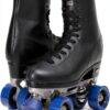 Chicago Skates Classic Rink Quad Roller Skates Black-1