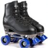 Chicago Skates Classic Rink Quad Roller Skates Black-0