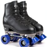 Chicago Skates Classic Rink Quad Roller Skates Black-0