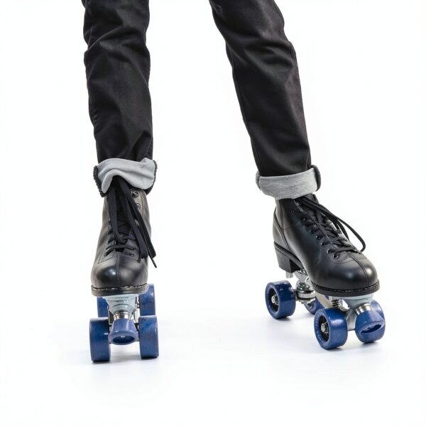 Chicago Skates Classic Rink Quad Roller Skates Black-4