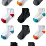 Amazon Essentials Kids Ankle Socks Cotton Cushion Sole-0