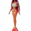 Barbie Mermaid Doll Starfish Bodice Ombre Tail Kids Toy-5