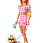 Barbie Twinning Looks Doll Matching Pet Fashion Kids Gift-0