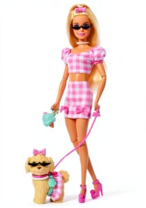 Barbie Twinning Looks Doll Matching Pet Fashion Kids Gift-0
