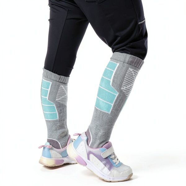 Anlisim Kids Merino Wool Ski Socks Boys Girls Thermal-5