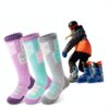 Anlisim Kids Merino Wool Ski Socks Boys Girls Thermal-1