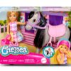 Mattel Chelsea Doll with Pony Bendable Knees for Kids 3+-5