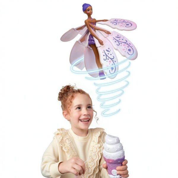 Sky Dancers Flying Doll Lansay Purple Licious Toy for Kids-1