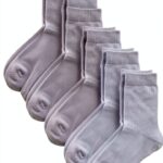 G87 Unisex Kids Cotton Socks Seamless Toe Stretchy Spandex-0