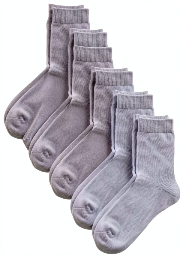 G87 Unisex Kids Cotton Socks Seamless Toe Stretchy Spandex-0