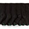 Hanes Boys Calf Socks Moisture Wicking Cushioned Comfort-1