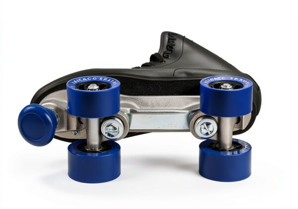 Chicago Skates Classic Rink Quad Roller Skates Black-3