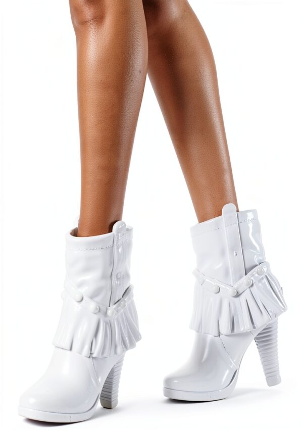 Barbie Fashionistas Doll Western Style Silver Dress Kids Toy-3