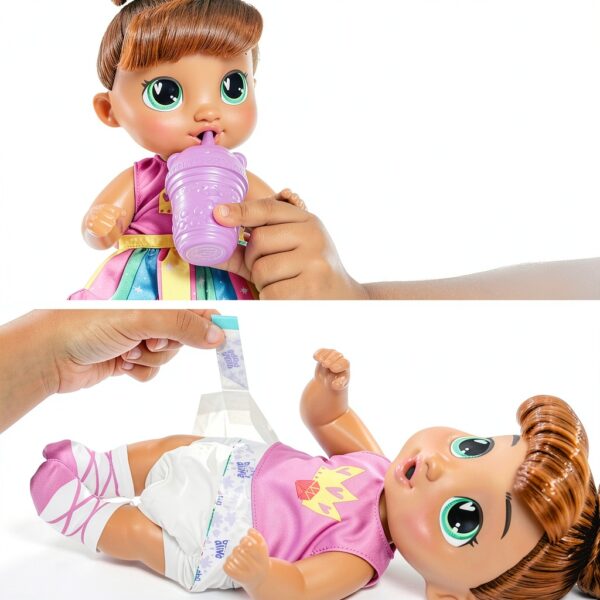 Baby Alive Sophia Sparkle Doll Unicorn Superhero 3 Looks-2