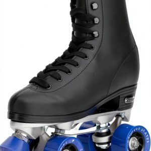 Chicago Skates Classic Rink Quad Roller Skates Black-0