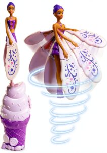 Sky Dancers Flying Doll Lansay Purple Licious Toy for Kids-0