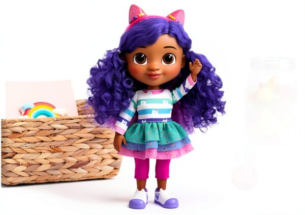 Gabby Dollhouse Doll 13 Inch Toy with Sound Effects Kids-5