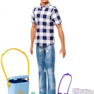 Barbie It Takes Two Ken Doll Camping Outdoors Toy Kids-0