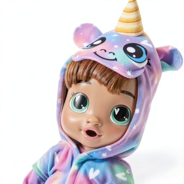 Baby Alive Sophia Sparkle Doll Unicorn Superhero 3 Looks-3
