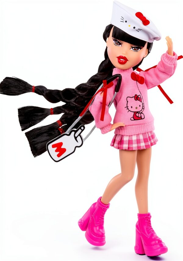 Bratz Hello Kitty Jade Doll Fashion Collectible for Kids-5