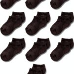 Amazon Essentials Kids Ankle Socks Cotton Blend Comfort Fit-0