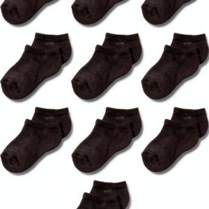 Amazon Essentials Kids Ankle Socks Cotton Blend Comfort Fit-0