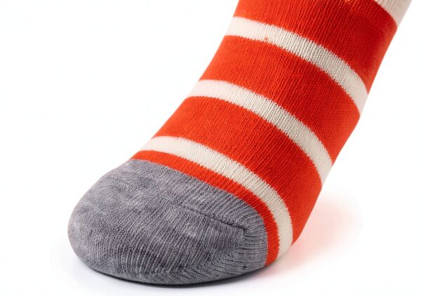 Boys Striped Socks Combed Cotton Seamless Toe 5 Pack-5