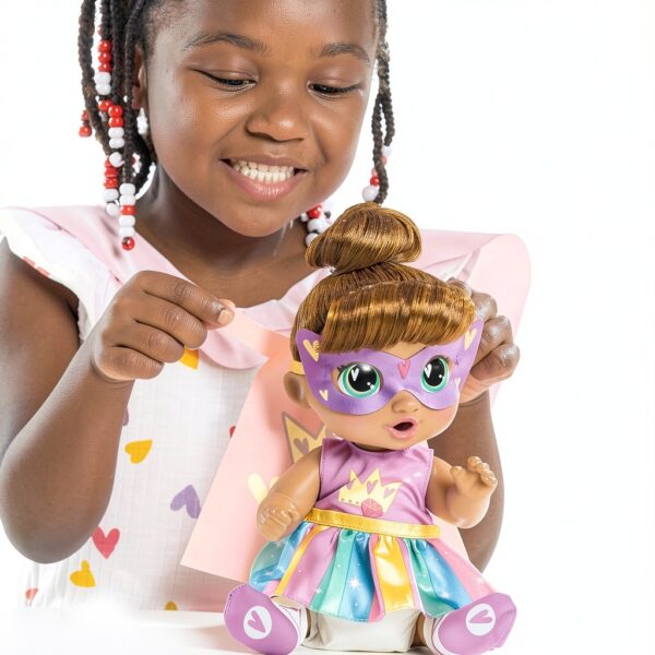 Baby Alive Sophia Sparkle Doll Unicorn Superhero 3 Looks-5