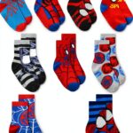 Marvel Spiderman Grip Socks for Toddlers Boys Assorted-0
