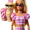 Barbie Twinning Looks Doll Matching Pet Fashion Kids Gift-2