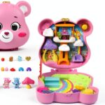 Polly Pocket Care Bears Compact Micro Dolls Mattel Toy-0