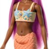Barbie Mermaid Doll Starfish Bodice Ombre Tail Kids Toy-2