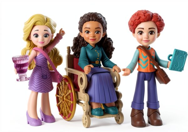 Wicked Students of Shiz Dolls Mattel Bobble Head Toys Ages-1