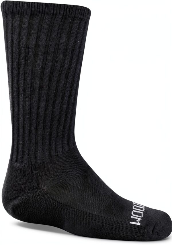 Boys Activewear Crew Socks Moisture Wicking Cushioned Sole-1