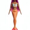 Barbie Mermaid Doll Starfish Bodice Ombre Tail Kids Toy-3