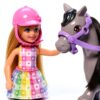 Mattel Chelsea Doll with Pony Bendable Knees for Kids 3+-1