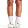 Kids Athletic Socks Premium Cotton Unisex Crew Retro Style-2