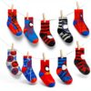 Marvel Spiderman Grip Socks for Toddlers Boys Assorted-3