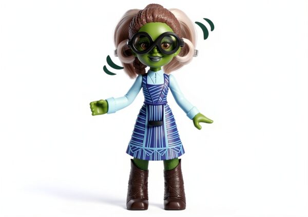 Wicked Students of Shiz Dolls Mattel Bobble Head Toys Ages-2