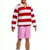 Ken Fashionistas Doll Mattel Stylish Outfit Kids Toy-0