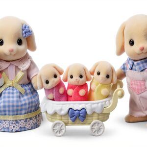 Flora Rabbit Family Doll Set Epoch Play Ages 3 Up-0