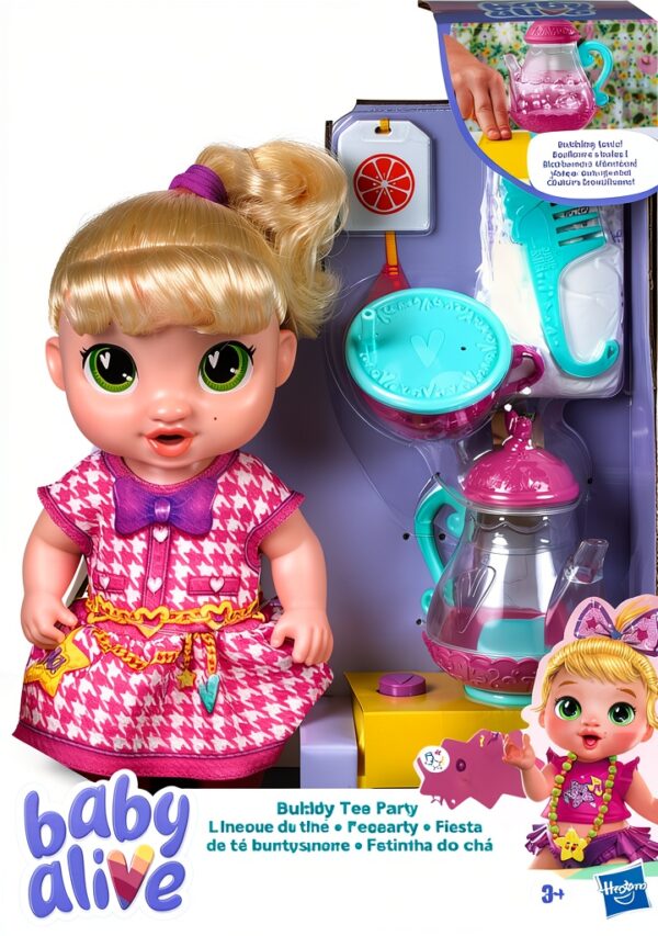Baby Alive Magical Tea Party Doll Hasbro Toy for Kids-1