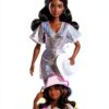 Barbie Fashionistas Doll Western Style Silver Dress Kids Toy-5